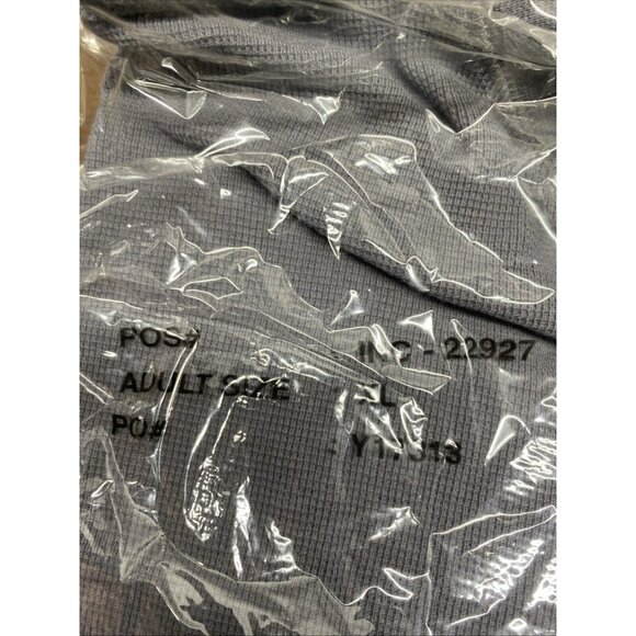 Vintage Marlboro Grey Thermal Long Sleeve Shirt XL NEW W/ TAGS And Original Bag - Picture 4 of 12